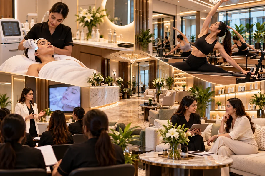Treatments, wellness, education and consultations together