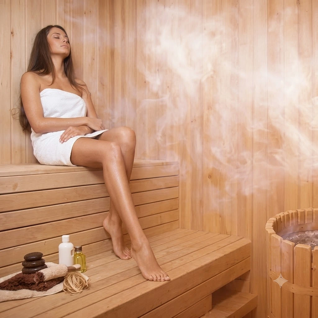 Sauna at Cosmoluxe